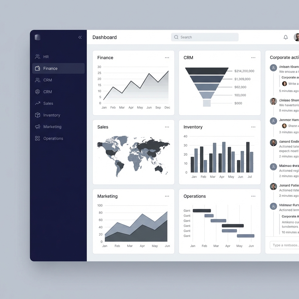 LaraOffice Enterprise Dashboard